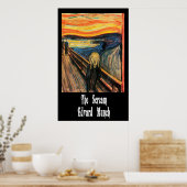 Het scherm poster (Keuken)