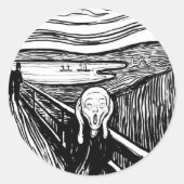 Het scherm ronde sticker (Voorkant)