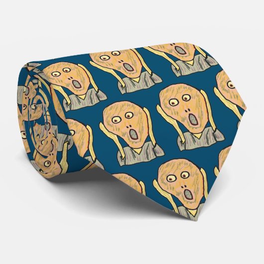 Het scherm stropdas (Opgerold)