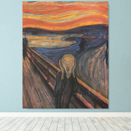 Het schermcanvas canvas afdruk (Insitu (Houten vloer))
