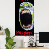 HET SCHERMMONSTER-Poster Poster (Thuiskantoor)