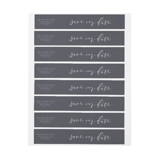 HET SCHERPT BEWAREN ONZE DATUM ADRESLABEL WIKKEL (Vel)