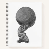 Het schetsboek van de denker notitieboek (Voorkant)