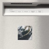 Het schiereiland Alaskan en de eilanden Aleutian Magneet (Insitu (Vaatwasser))