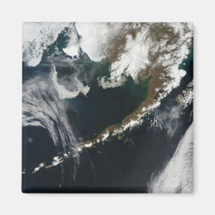 Het schiereiland Alaskan en de eilanden Aleutian Magneet
