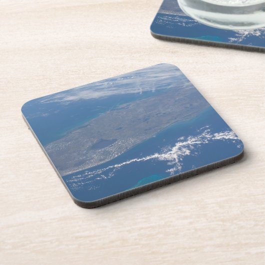 Het schiereiland Florida. Bier Onderzetter (Linkerzijde)