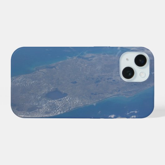 Het schiereiland Florida. iPhone 15 Case (Achterkant horizontaal)