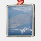 Het schiereiland Florida. Metalen Ornament (Links)