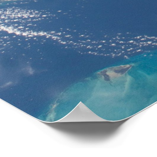 Het schiereiland Florida. Poster (Hoek)