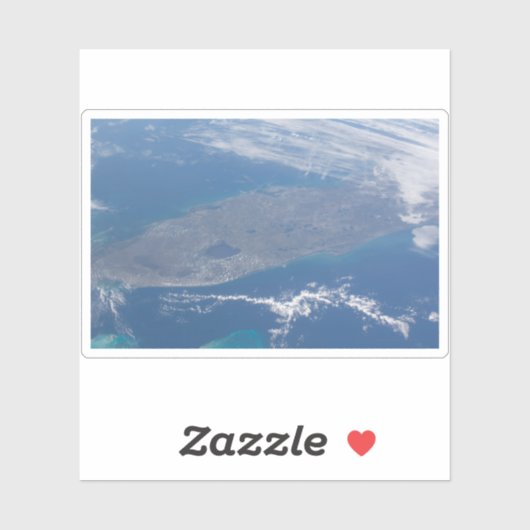 Het schiereiland Florida. Sticker (Vel)