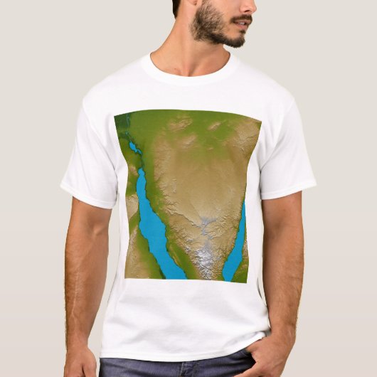 Het schiereiland Sinai T-shirt (Voorkant)