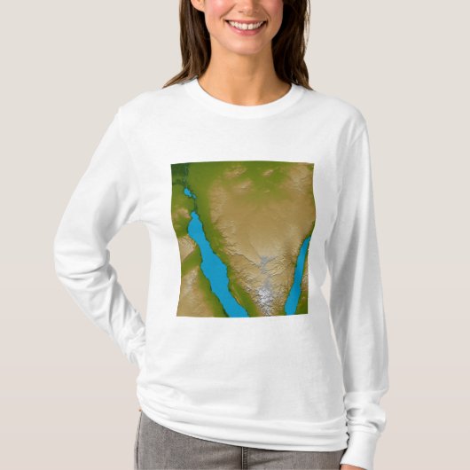 Het schiereiland Sinai T-shirt (Voorkant)