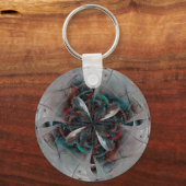 Het schild (Ronde) Sleutelhanger (Voorkant)