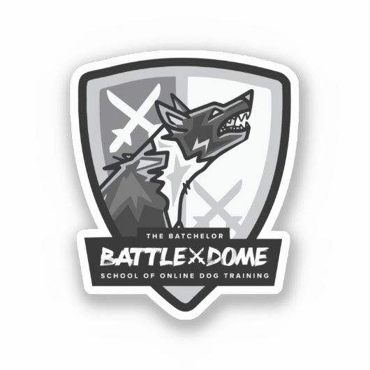 Het schild sticker (Voorkant)