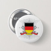 Het Schild van Duitsland Ronde Button 5,7 Cm (Voorkant /achterkant)