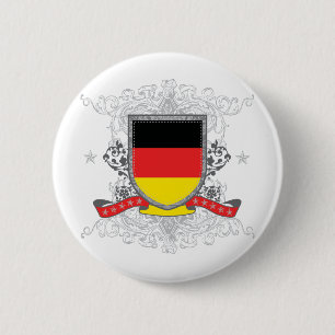 Het Schild van Duitsland Ronde Button 5,7 Cm