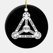 Het schild van het Ornament van de driedaagse ring (Achterkant)