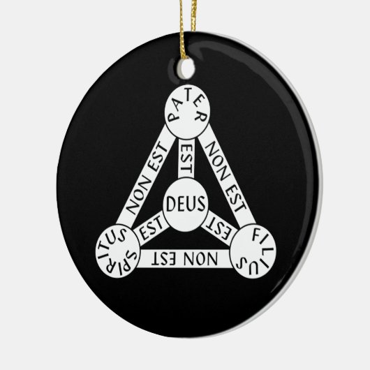 Het schild van het Ornament van Trinity (Links)