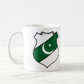 Het schild van Pakistan Koffiemok (Links)