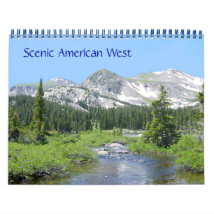 Het schilderachtig Amerikaanse Westen Kalender