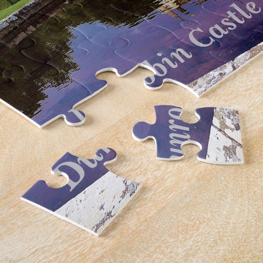 Het Schilderachtig landschap Dunrobin Castle van S Legpuzzel (Zijkant)