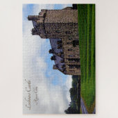 Het schilderachtig Schotse kasteel van Agnew Clan Legpuzzel (Verticaal)