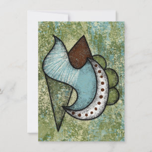 Het Schilderachtig Wenskaart van de Route Kaart