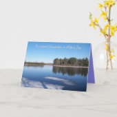 Het schilderachtig Wenskaart van het Moederdag van Kaart (Gele Bloem)