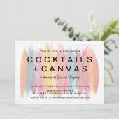 Het schilderen Partij Vrijgezellenfeest Kaart (Staand voorkant)