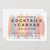 Het schilderen Partij Vrijgezellenfeest Kaart (Voorkant / Achterkant)