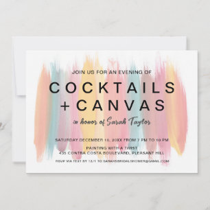 Het schilderen Partij Vrijgezellenfeest Kaart