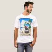 Het schilderen piraat t-shirt (Voorkant volledig)