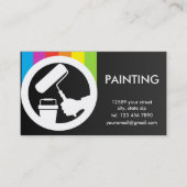 Het schilderen QR Code Visitekaartje (Voorkant)