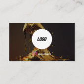 Het schilderen QR Code Visitekaartje (Achterkant)