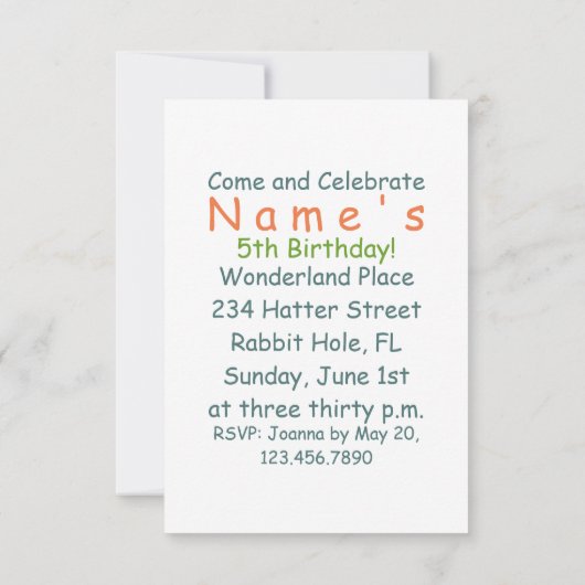 Het schilderen Rozen Rood - Uitnodiging/RSVP Kaart (Achterkant)