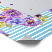 Het schilderen Unicorn volgt Uw Waterverf van Drea Poster (Hoek)