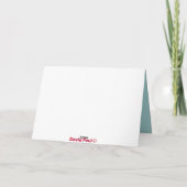 Het Schilderen van Brothers~Oil door David Paul Feestdagen Kaart (Achterkant)