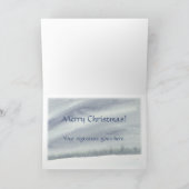 Het Schilderen van de Amerikaanse elanden van de Feestdagen Kaart (Binnen)