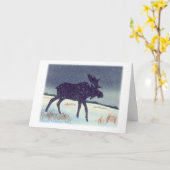 Het Schilderen van de Amerikaanse elanden van de Kaart (Gele Bloem)