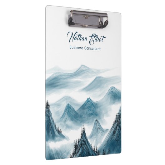 Het Schilderen van de bergen het Landschap Citaat  Klembord (Rechts)