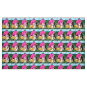 Het schilderen van de BIG PINK EGG! Stof (Fat Quarter)