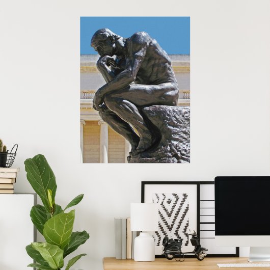 Het schilderen van de Dinker foto Poster (Thuiskantoor)