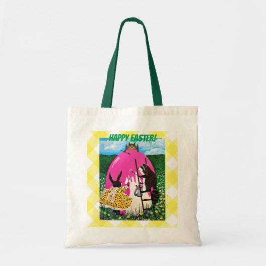 Het schilderen van de GASTIG-Canvas tas (Voorkant)