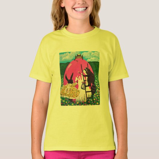 Het schilderen van de GIANT EGG T-Shirt (Voorkant)