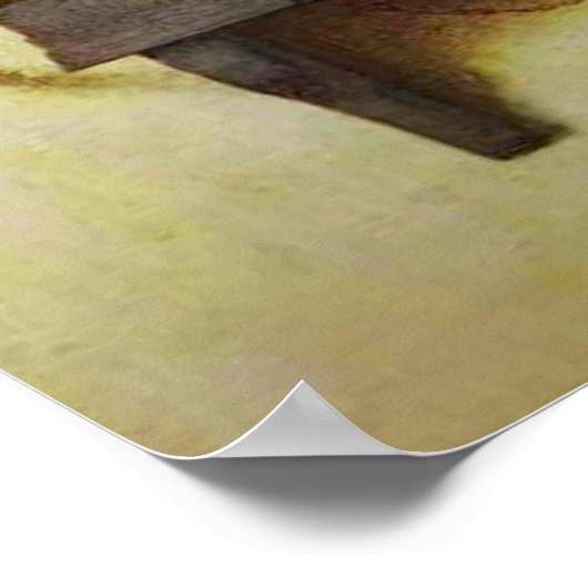 Het schilderen van de Goldfinch Poster (Hoek)