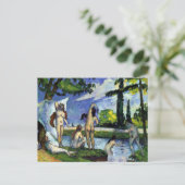 Het schilderen van de impressionist door Cezanne Briefkaart (Staand voorkant)