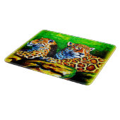 Het schilderen van de Jaguars. Bestel nu Snijplank (Hoek)