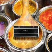 Het schilderen van de Kans van de Baan van de Verf Visitekaartje