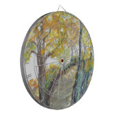 Het Schilderen van de Kunst van de Bladeren van de Dartbord (Voorkant Links)