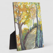 Het Schilderen van de Kunst van de Bladeren van de Fotoplaat (Zijkant)